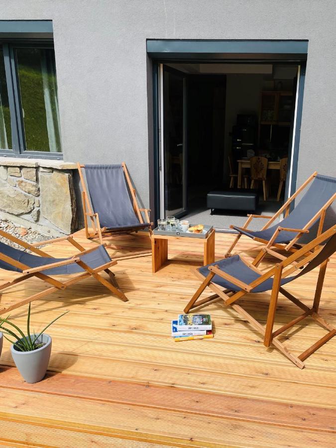 Apartament Zakopane Willa Hrube Parter Z Tarasem I Kominkiem Екстер'єр фото
