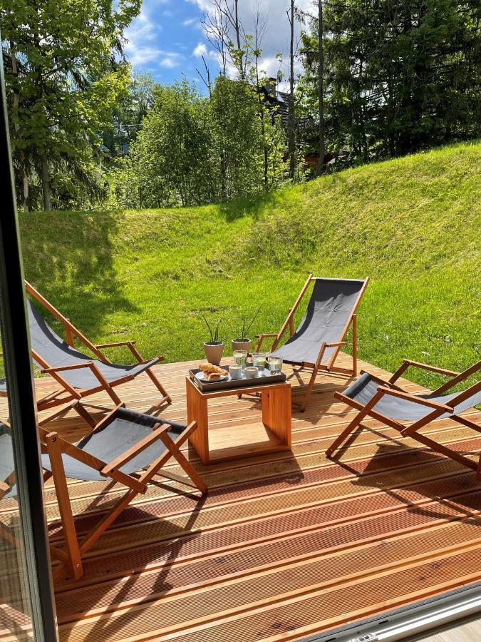 Apartament Zakopane Willa Hrube Parter Z Tarasem I Kominkiem Екстер'єр фото
